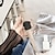 tanie Paski do zegarków Apple-Skórzany pasek Kompatybilny z Pasek do zegarka Apple Watch 38mm 40mm 41mm 42mm 44mm 45mm 49mm Luksusowy Regulowany Skóra Wymienny pasek do zegarka na iwatch Ultra 2 Series 9 8 7 SE 6 5 4 3 2 1