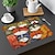 Недорогие Плацент и подставки и тривочки-белье салфетки для обеденного стола doodle art cat series водонепроницаемые маслостойкие и изолированные бытовые коврики для обеденного стола термостойкие водонепроницаемые маслостойкие и