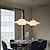 abordables Luces de isla-Luces colgantes LED para mesa de comedor, 1 luz colgante de techo de latón para cocina, isla, iluminación de entrada, 110-240v