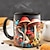 Недорогие Кружки и чашки-3D кружка с волшебными грибами, кофейная кружка с грибами, забавная новинка керамическая чашка для чая, керамическая чашка на 11 унций для посудомоечной машины в микроволновой печи, идеальные подарки