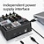 ieftine Microfoane-mixer audio Consolă de mixare audio profesională cu 4 canale cu înregistrare USB calea monitorului de alimentare fantomă de 48 V