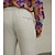 tanie luksusowe lniane spodnie-męskie spodnie 100% lniane spodnie ściągane sznurkiem proste nogawki gładkie wygodne oddychające na co dzień codzienny wakacyjny moda styl klasyczny beżowy