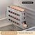 preiswerte Eierutensilien-Eierhalter mit 4 Ebenen für den Kühlschrank, Eierhalter für den Kühlschrank, Eierspender, automatisch rollendes Eiertablett, Aufbewahrung für 30 Eier, platzsparender Eierroller für den Kühlschrank