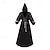 billige Karneval kostymer-Grim Reaper Pastor Maskerade Voksne Herre Halloween Ytelse Halloween Halloween Karneval Enkle Halloween-kostymer