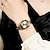 Χαμηλού Κόστους Ρολόγια Quartz-η νέα απλή και συμπαγής μόδα με γυναικεία ρολόγια casual ταμπεραμέντο ελαφρύ πολυτελές αδιάβροχο μικρό τετράγωνο ζαχαρένιο γυναικείο ρολόι χειρός