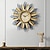 levne kovová dekorace na zeď-3d velké nástěnné hodiny 53/60 cm moderní minimalistické kreativní kovové tiché hodiny pro domácí obývací pokoj ložnice chodba dekorační hodiny