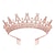 preiswerte Haarstyling-Zubehör-Luxus-Königin-Krone, Hochzeitsbankett, Party-Pan-Haarkrone, Wasser-Diamant-Haar-Accessoires, Braut-Krone-Stirnband