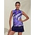 ieftine Colecția de designer-Pentru femei Tricou POLO Albastru ocean Fără manșon Topuri Vestimenta Golf Doamnelor Haine Ținute Poartă Îmbrăcăminte