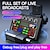 levne Mikrofony-f009 audio mixer živá zvuková karta a audio rozhraní s dj mixer efekty a měničem hlasu zařízení pro produkci podcastů ve studiu