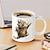 cheap Mugs &amp; Cups-3D Print Kittens Hole In A Wall Mug, Ceramic Coffee  Cat Mug 3D Novelty Cat Mugs Cat Lovers Coffee Mug Cat Club Cup White Ceramic Mug Gifts For Men Women