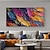levne Abstraktní malby-barevné peří olejomalba ruční malba na plátně ručně malovaná abstraktní moderní umění malba nástěnná malba obývací pokoj nástěnná výzdoba velká texturovaná nástěnná malba zakázková dárková malba