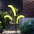 Недорогие Скульптурное и ландшафтное освещение-Новый имитационный солнечный тростниковый светильник, светодиодный уличный водонепроницаемый свет для двора, сада, светящийся собачий хвост, трава, атмосферный свет