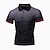 cheap Multipack-Multi Packs 3pcs Men&#039;s Lapel Short Sleeves Navy Blue+White+Blue Polo Button Up Polos Golf Shirt Gradual Daily Wear Vacation Polyester Spring &amp; Summer