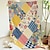 cheap Blankets &amp; Throws-Patchwork Country Pattern Pattern Throws Blanket Flannel Throw Blankets Warm All Seasons Gifts Big Blanket