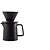 abordables Appliance au café-1 ensemble de pot de partage en céramique noire goutte à goutte à café américain v60, ensemble ménager de tasse filtrante, pour préparer du café, du thé et frapper du lait pur, facile à utiliser,