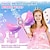 preiswerte Kinder&quot;-Kinderkleid für Mädchen mit elektrischer Seifenblasenmaschine, 3D-Meerjungfrauenkleid für Mädchen, langärmelig, 3D-Druck, Frühling, Herbst, Alltag, Urlaub, Urlaub, süß, lässig, süß, Kinder 3–10