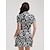 billiga Designerkollektion-Dam Tennisklänning golfklänning Svart Kortärmad Klänningar Golfkläder för damer Kläder Outfits Bär kläder