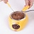cheap Home Appliances-Kitchen Baking Cake Tools DIY Chocolate Melting furnace Electric heated chocolate pot