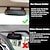 preiswerte Ablagefächer fürs Auto-1 Stück Auto-Sonnenblende-Sonnenbrillenhalter Einfach zu installieren ABS Für Auto
