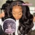 cheap Human Hair Capless Wigs-Body Wave V Part Wigs Human Hair No Leave Out Lace Front Wigs Brazilian Virgin Human Hair Wigs For Black Women Upgrade U Part Wigs  Full Head Clip In Half Wig V Shape Wigs