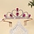 Недорогие Аксессуары для укладки волос-Невеста Корона головной убор мяч вечерние обруч для волос свадебное платье легкий роскошный сплав вода алмаз противоскользящая расческа-обруч
