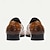 cheap Men&#039;s Slip-ons &amp; Loafers-Men&#039;s Loafers &amp; Slip-Ons Wine Red Brown Black Italian Leather Comfortable Slip Resistant Slip-on