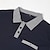 abordables polo classique-Homme POLO Tee Shirt Golf Casual Vacances Revers Manche Courte Mode basique Plein Style classique Eté Standard Noir Blanche Marine foncé Bleu POLO