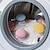 baratos organizador de banheiro-Filtro côncavo e convexo para máquina de lavar, filtro de saco de malha flutuante, removedor de fiapos, roupas de limpeza, lavagem dois em um e bola de proteção