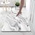 baratos Tapetes e Esteiras-Tapete de banheiro com padrão de mármore, tapete absorvente criativo para banheiro, terra diatomácea, antiderrapante