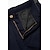 رخيصةأون سروال اللباس-رجالي بدلة بنطلونات مناسب للعمل جيب الساق المستقيمة 平织 راحة متنفس مكتمل الطول رسمي زفاف عمل أنيقة &amp; حديثة كاجوال أسود أزرق داكن قابل للبسط