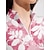 cheap Designer Collection-Women&#039;s Tennis Dress Golf Dress Pink Short Sleeve Dress Floral Ladies Golf Attire Clothes Outfits Wear Apparel