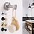 billiga Badrockskrokar-Väggmonterad rostfri klädkrok för badrum, kök, sovrum