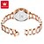 cheap Quartz Watches-OLEVS Mother's Day Gift for Women Quartz Watch Luxury Fashion Rhinestone Business Stopwatch Calendar Waterproof Alloy Watch