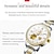 voordelige Mechanische Horloges-OLEVS Dames mechanische horloges Sportief Zakelijk Polshorloge Lichtgevend WATERDICHT Decoratie Roestvrij staal Horloge