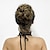 voordelige Chignons-Chignons Knot Synthetisch haar Haar stuk Haarextensies Golvend Springerige krullen Feest Dagelijks Alledaagse kleding Kastanjebruin