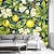 cheap Floral &amp; Plants Wallpaper-Cool Wallpapers Lemon Tree Nature Wallpaper Wall Mural Roll Sticker Peel and Stick Removable PVC/Vinyl Material Self Adhesive/Adhesive Required Wall Decor for Living Room Kitchen Bathroom