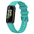 ieftine Curele de ceas Fitbit-Bandă de ceas inteligent Compatibil cu Fitbit Inspire 3 Silicon Ceas inteligent Curea Închidere metalică Rezistent la apă Ajustabil Banderolă Sport Înlocuire Brăţară