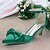cheap Wedding Shoes-Women&#039;s Heels Wedding Shoes Party Bowknot Stiletto Pointed Toe Elegant Satin Ankle Strap Wine Black White