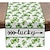 cheap Table Runners-Green Lucky Shamrock St. Patrick&#039;s Day Table Runner, Seasonal Spring Holiday Kitchen Dining Table Decoration For Indoor Outdoor Home Party Decor
