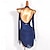 cheap Latin Dancewear-Latin Dance Dress Tassel Splicing Women&#039;s Performance Training Long Sleeve Polyester Mesh Spandex