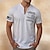 Χαμηλού Κόστους Γραφικά πουκάμισο ανδρών-Εθνική Σημαία Λευκό Βαθυγάλαζο Πουκάμισο Henley Μπλουζάκι μπλουζάκι Ανδρικά Γραφικός 100% Βαμβάκι Πουκάμισο Μοντέρνα Κλασσικό Πουκάμισο Κοντομάνικο Άνετο μπλουζάκι Υπαίθρια Αθλήματα Διακοπές Καλοκαίρι