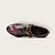 رخيصةأون أحذية نسائية-نسائي كعوب مضخات أحذية كلاسيكية مناسب للحفلات مناسب للبس اليومي ورد كعب مخروطي أمام الحذاء على شكل دائري أنيق عتيق جلد سستة أحمر أرجواني