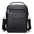 abordables Bolsos de hombre-Hombre Bolso bandolera Bolsa de hombro Bolso de Mensajero Piel Cuero Exterior Oficina Diario Cremallera Gran Capacidad Duradero Color sólido 7456 marrón 7456 negro Café