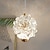 Недорогие Островные огни-светодиодный подвесной светильник, подвесной светильник, простой подвесной светильник для кафе, ресторана, бара, e27, источник света, металлический кристалл, художественный светильник, фонарик,