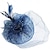 Χαμηλού Κόστους Κεφαλό Γάμου-Γοητευτικά Καπέλα Καλύμματα Κεφαλής Οργάντζα Καπελίνα Ημίψηλο Καπέλο με πέπλο Ιπποδρομία κοκτέιλ Κομψό Βίντατζ Με Φτερό Φιόγκοι Ακουστικό Καπέλα