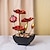 cheap Party Supplies-Home Iron Art Flowing Fountain Office Desktop Flowing Decoration Creative Home Decoration