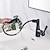 رخيصةأون حنفيات مغاسل الحمام-بالوعة الحمام الحنفية - قابل للتدوير / منسحب / كلاسيكي مطلي في وسط التعامل مع واحد ثقب واحدBath Taps