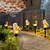 billige Utendørs Vegglamper-2 stk solar ugle plenlys harpiksformet landskapslampe utendørs vanntett hage park gangvei plendekorasjon
