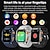 baratos Pulseiras Inteligentes-696 M63 Relógio inteligente 2.13 polegada Pulseira inteligente Bluetooth Podômetro Aviso de Chamada Monitor de frequência cardíaca Compatível com Android iOS Masculino Chamadas com Mão Livre Lembrete