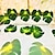 preiswerte LED Lichterketten-Lichterkette mit Blätterranken, Dschungel-Strand-Motto-Sommerparty-Dekoration, 1,5 m/3 m, künstliches Palmenblatt, Rattan-Lichterkette für den Innenbereich, Outdoor, Garten, Hochzeit, Party, Meer,